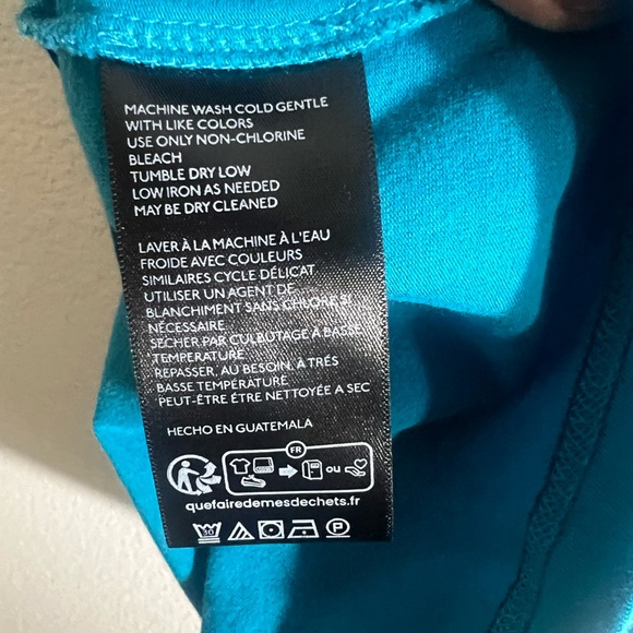 Anthropologie Teal Halter Wrap-Front Women’s Tank Top size XL - Picture 6 of 8